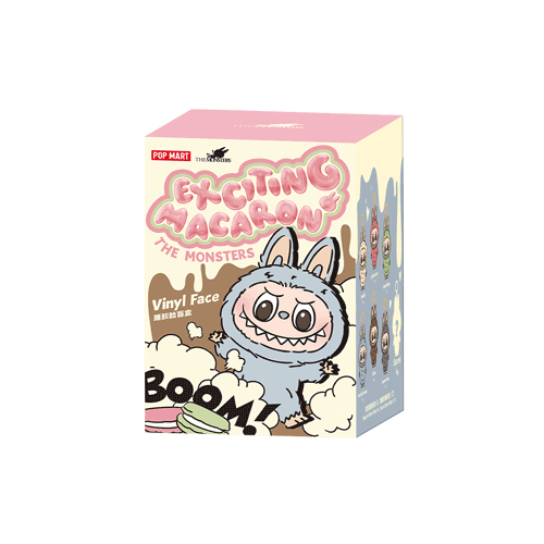 Pop Mart Exciting Macaron Vinyl Plush Pendant Blind Box