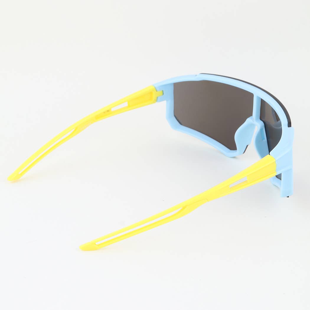 KIDS Two Toned Shield Sunglasses