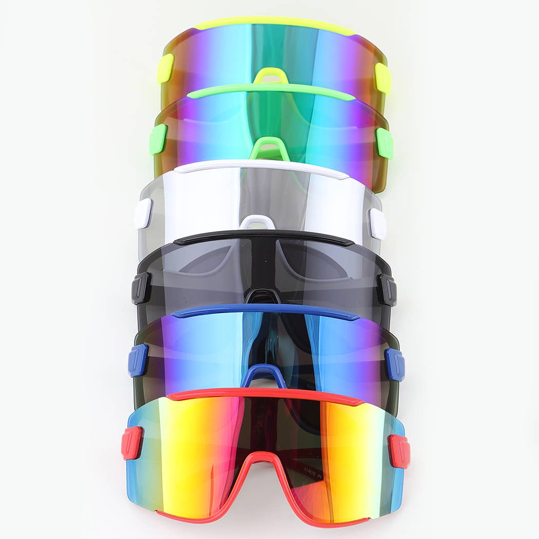 KIDS Oversized Shield Sunglasses