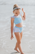 Glass Shoe Princess Two Piece Swimsuit