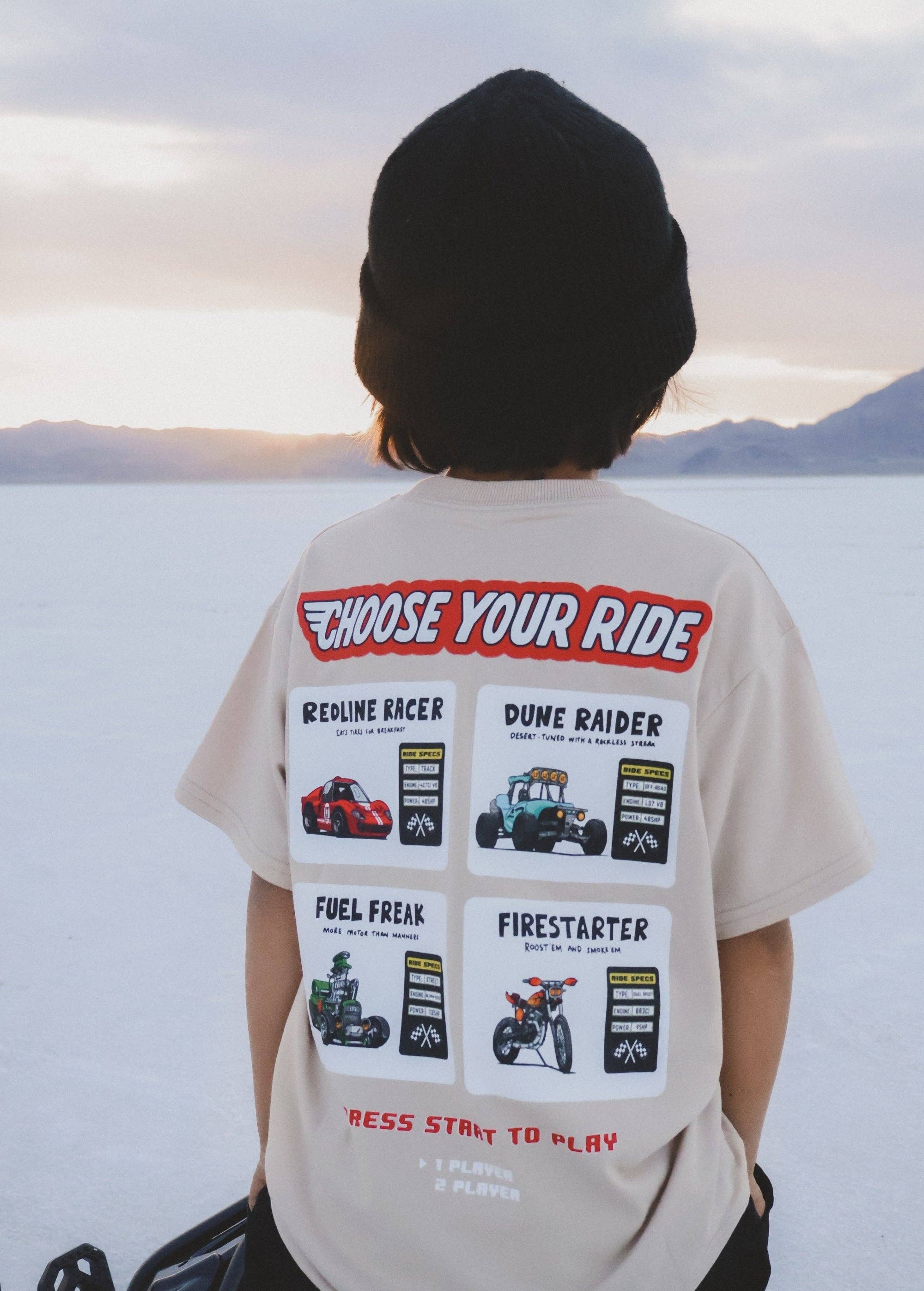 Race Me T-Shirt LITTLE TROUBLE