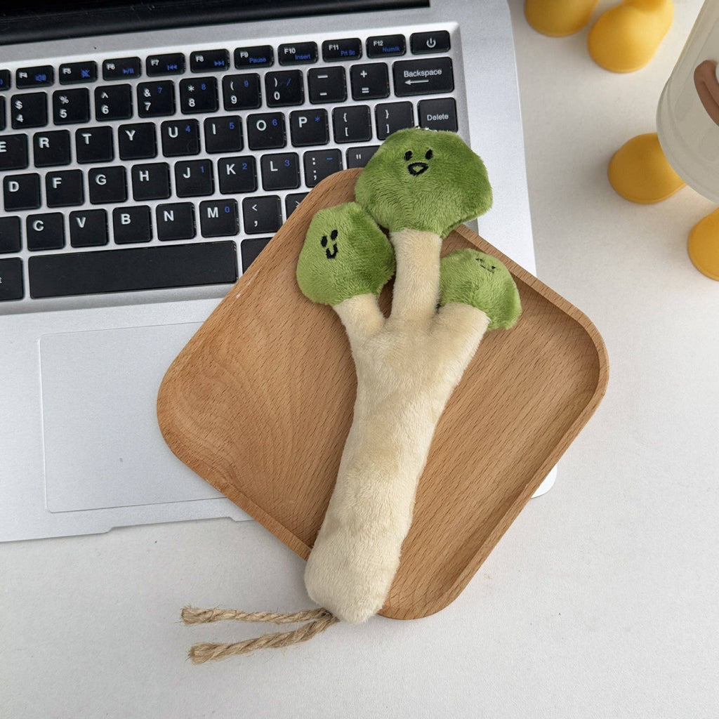 Jellycat Style Cute Food Plush Keychain Fruit Cake Charm