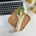 Jellycat Style Cute Food Plush Keychain Fruit Cake Charm
