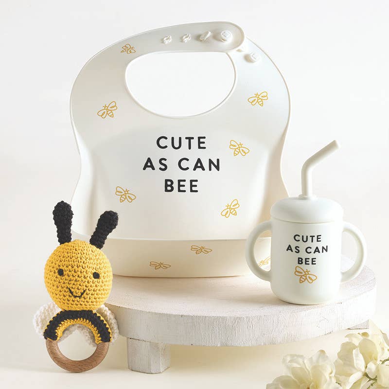 Silicone Bib - Bee