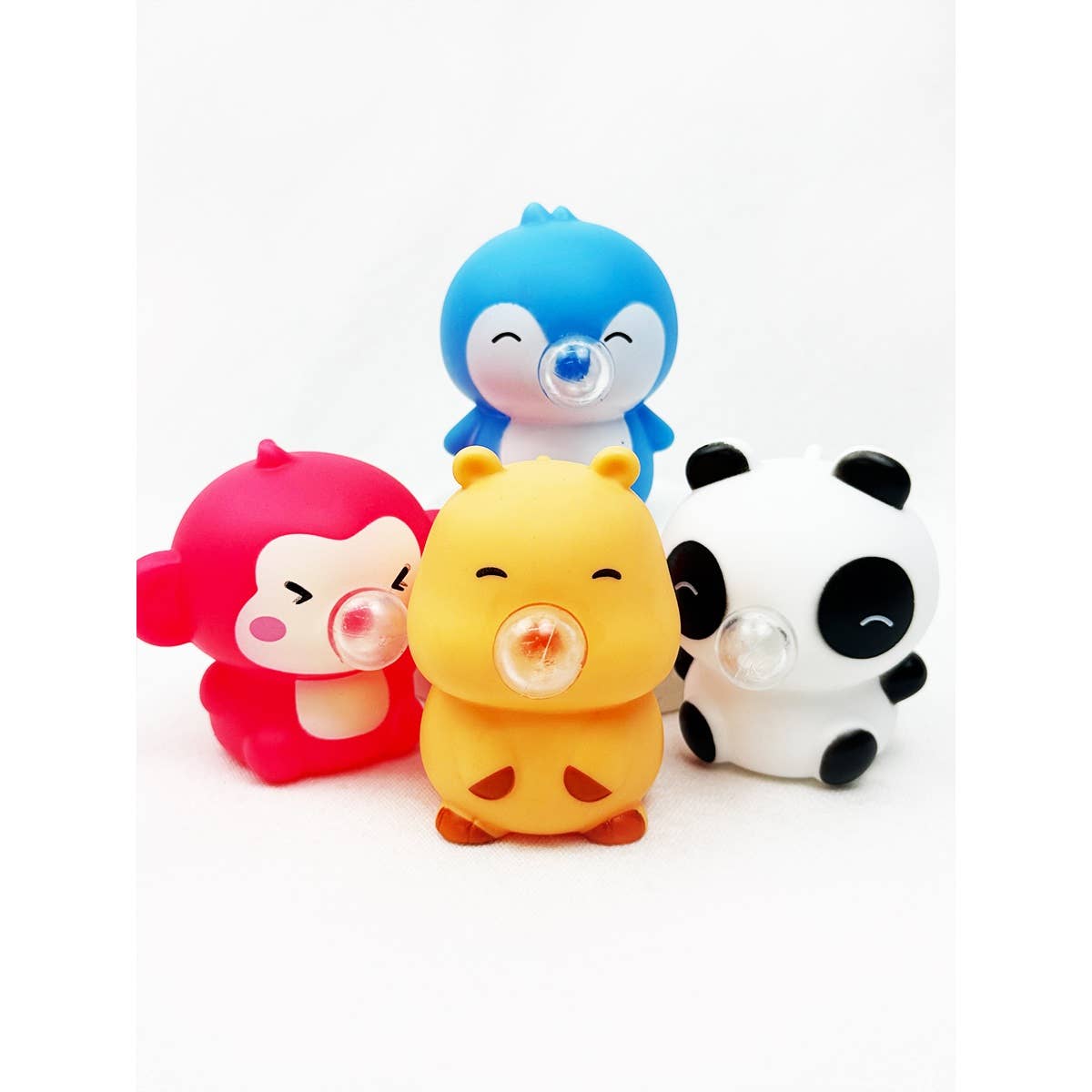 Blow Bubble Cute Character Squishy