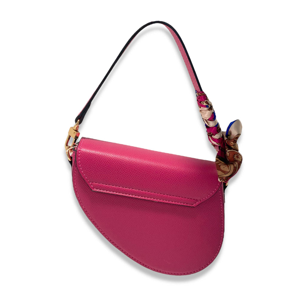 B1309 & B1342 Saddle Purse w/ Scarf (6 Colors)