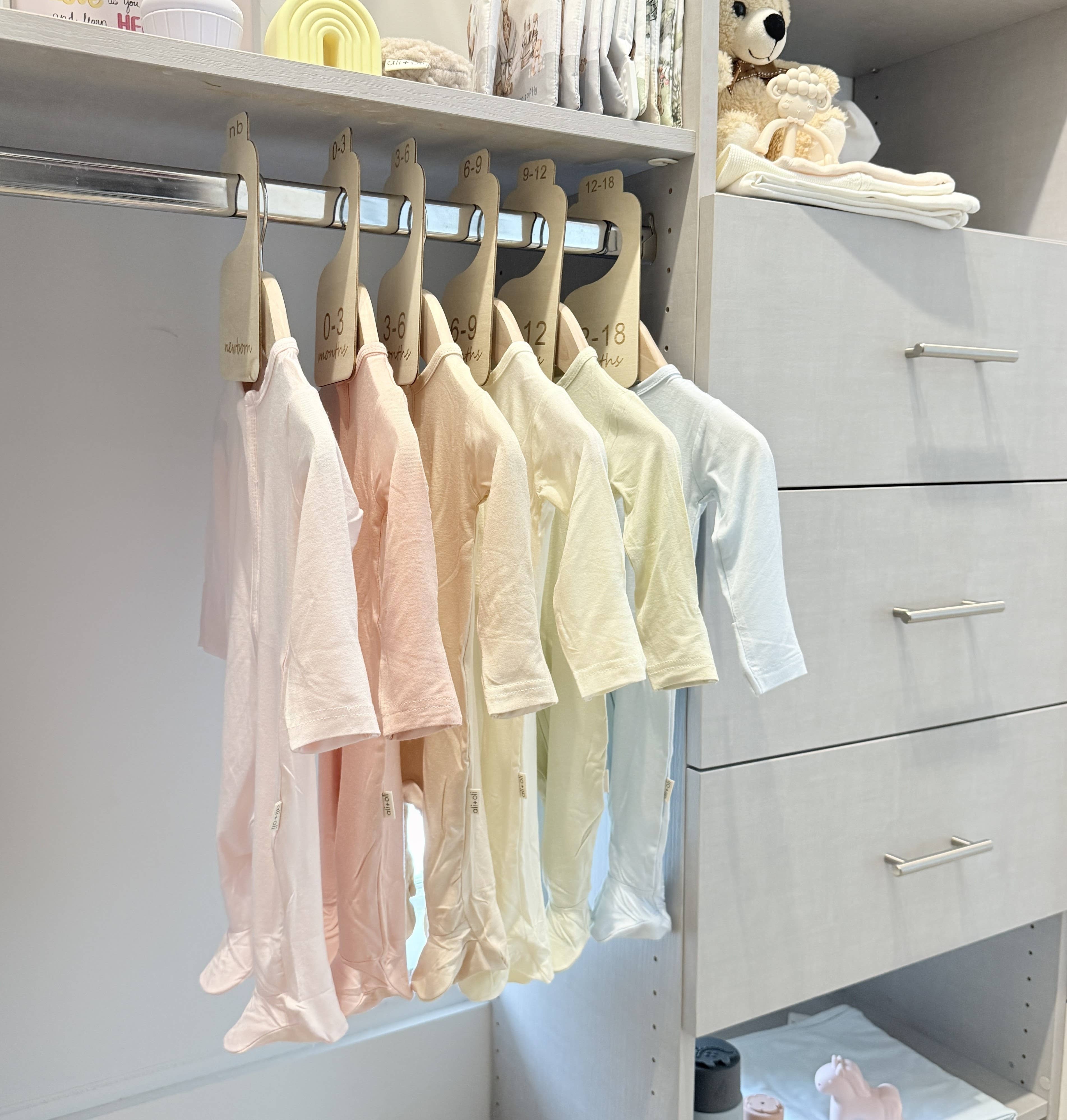 Baby Footie 2-Way Zipper – Bamboo Lounge Wear Taupe
