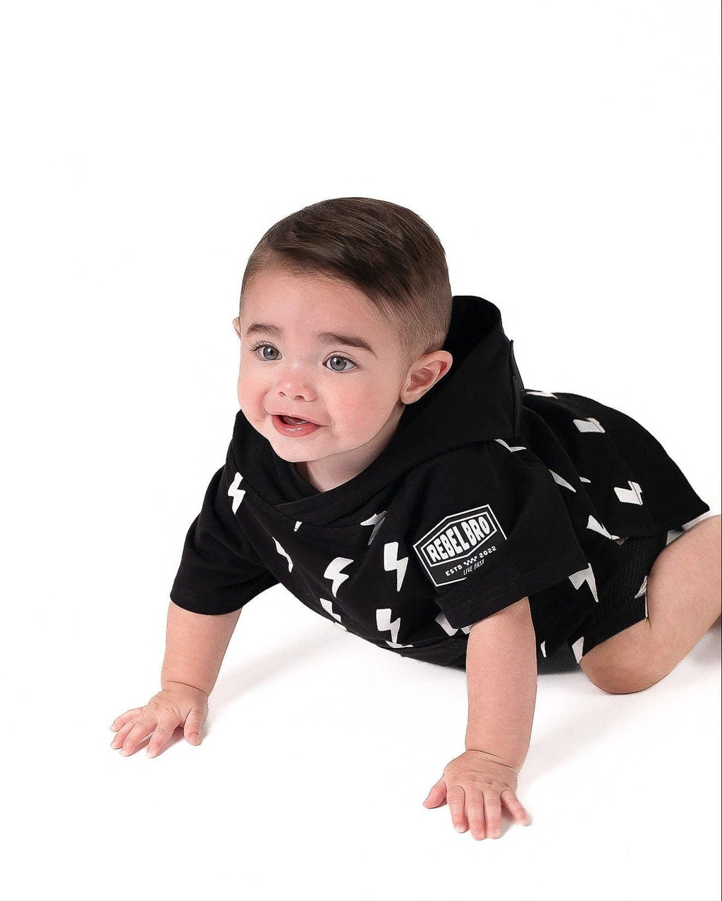 Short Sleeve Hoodie in Jagger