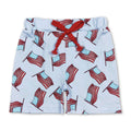 Flag print kids boys 4th of july shorts
