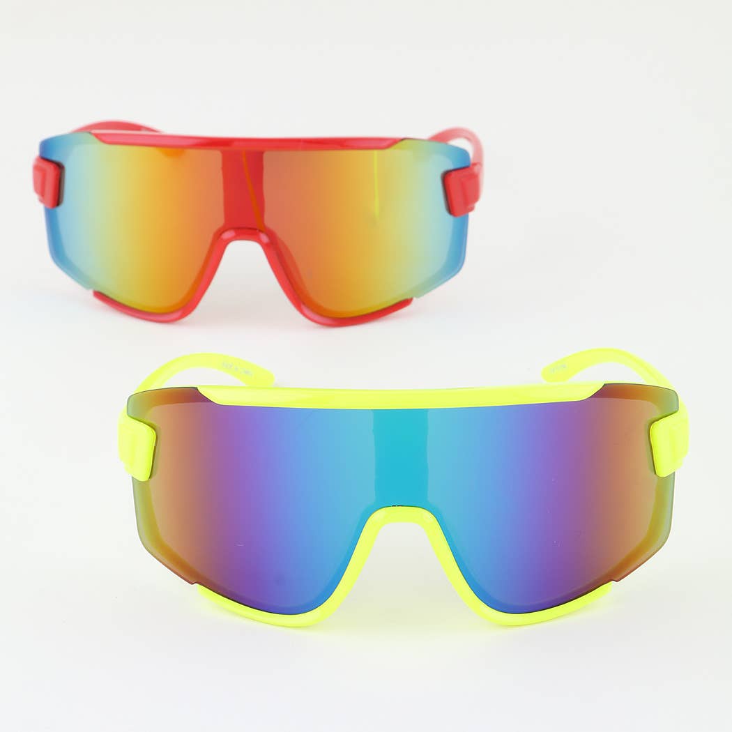 KIDS Oversized Shield Sunglasses