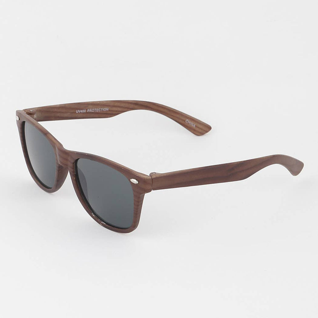 KIDS Multi Wood Tinted Sunglasses