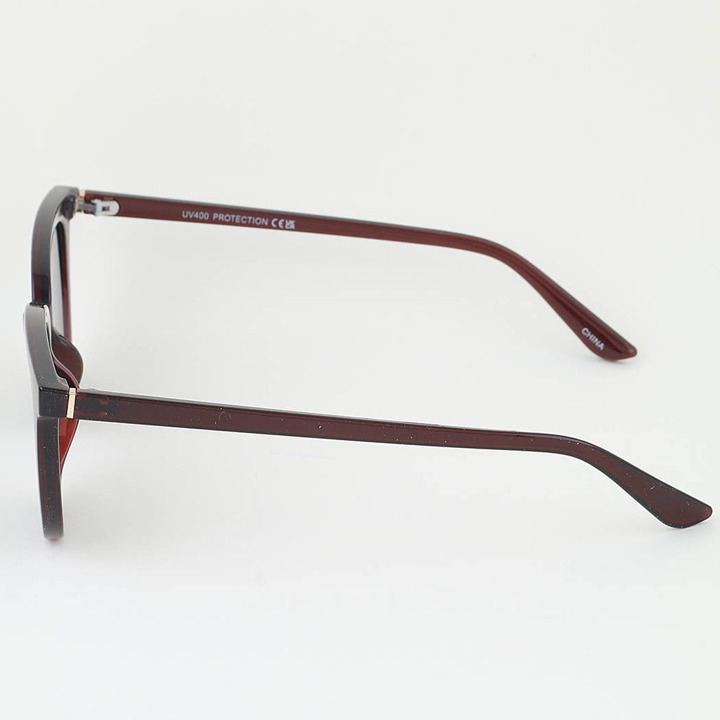Minimal Tinted Wayfarer Sunglasses