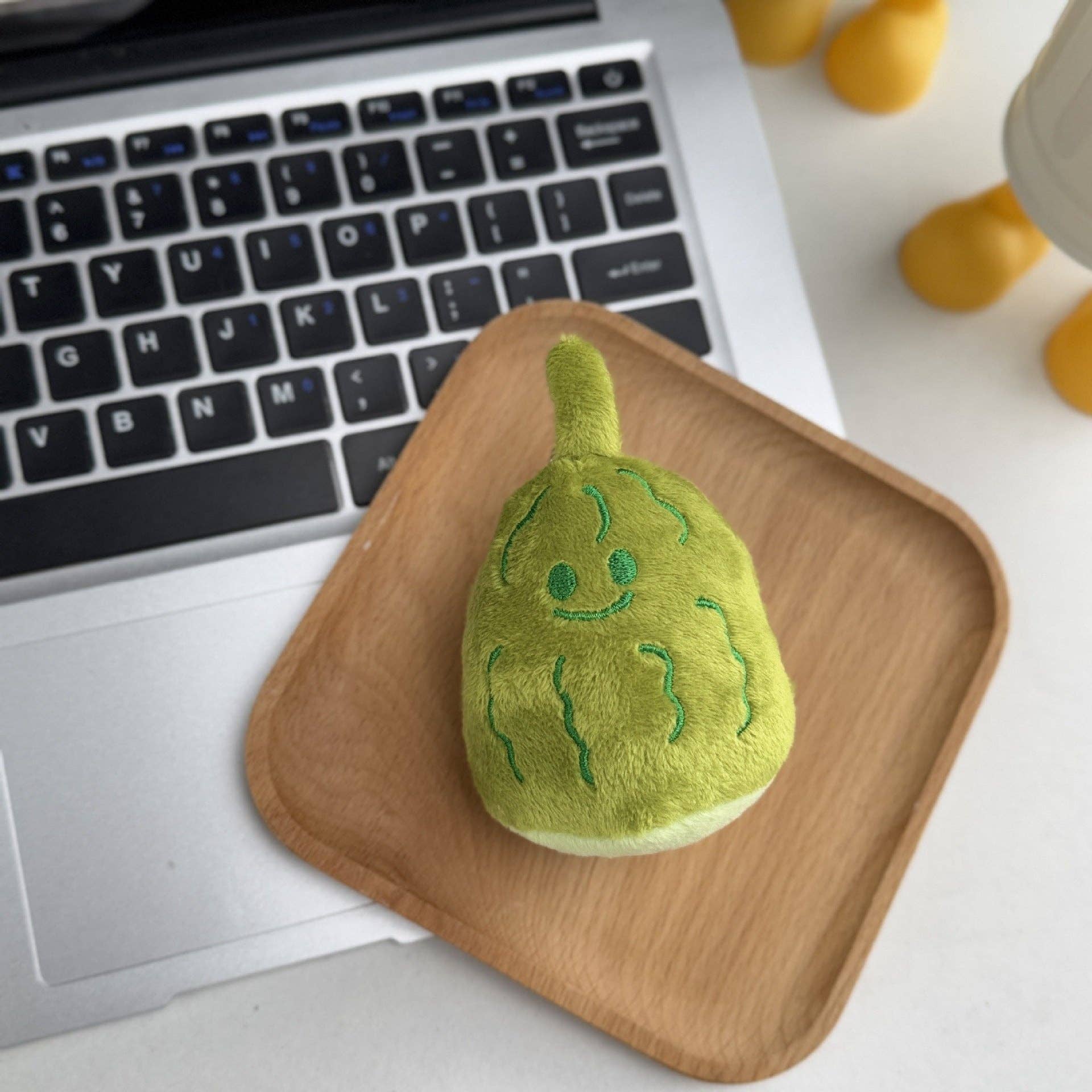 Jellycat Style Cute Food Plush Keychain Fruit Cake Charm
