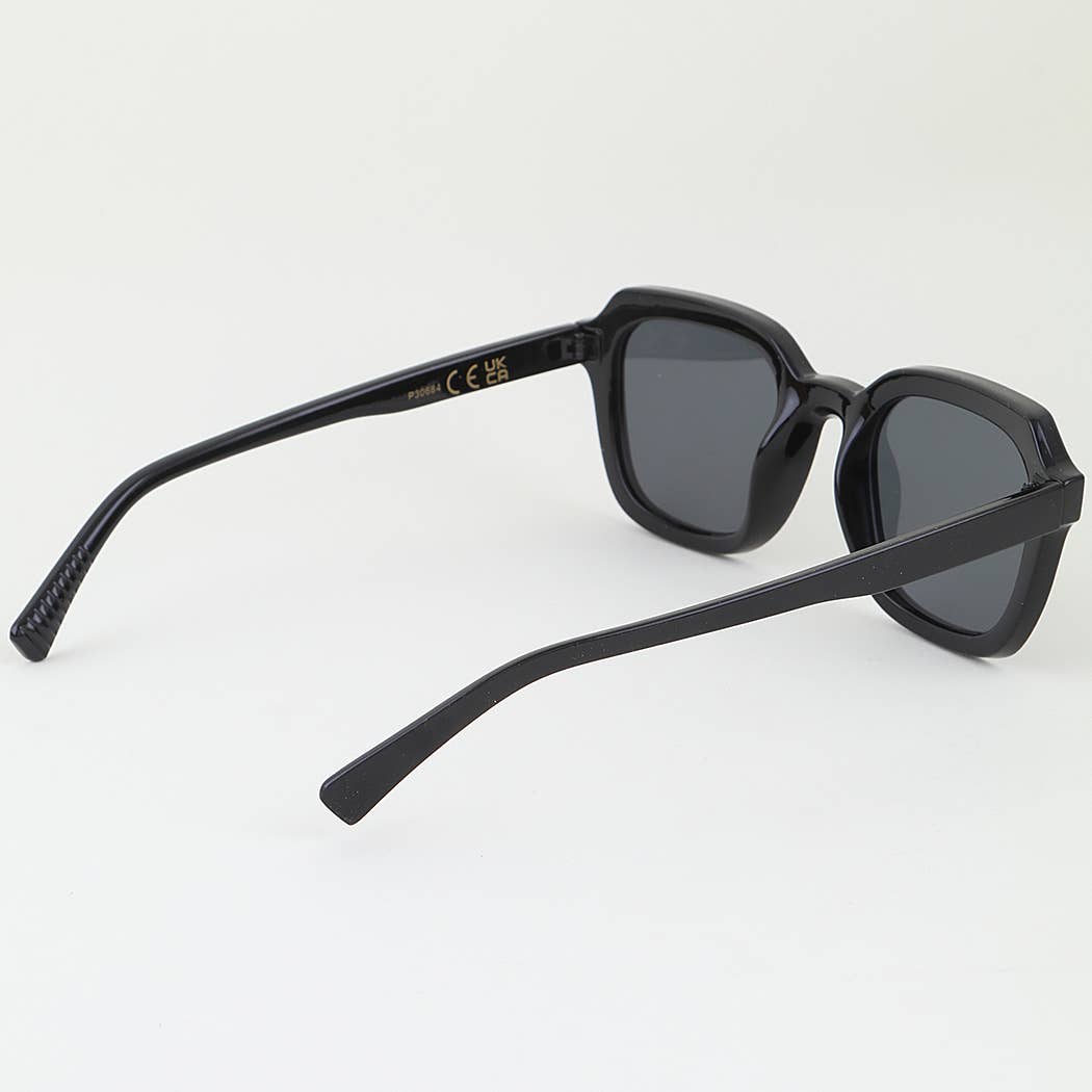 Triple Bolted Wayfarer Sunglasses