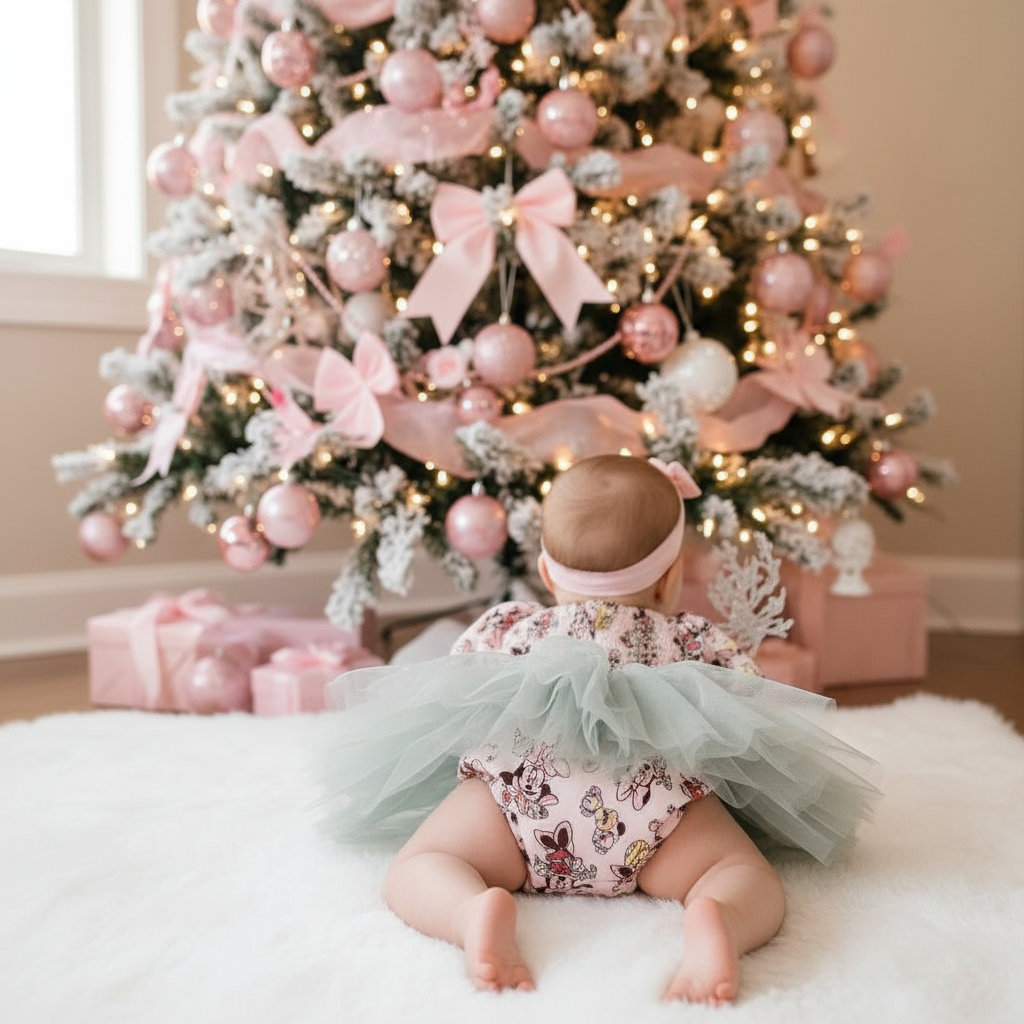 Babygirl tutu Christmas