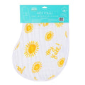 Hey Y’all! Baby Burp Cloth and Bib 2 in 1  Soft Bamboo Organic Cotton Combo