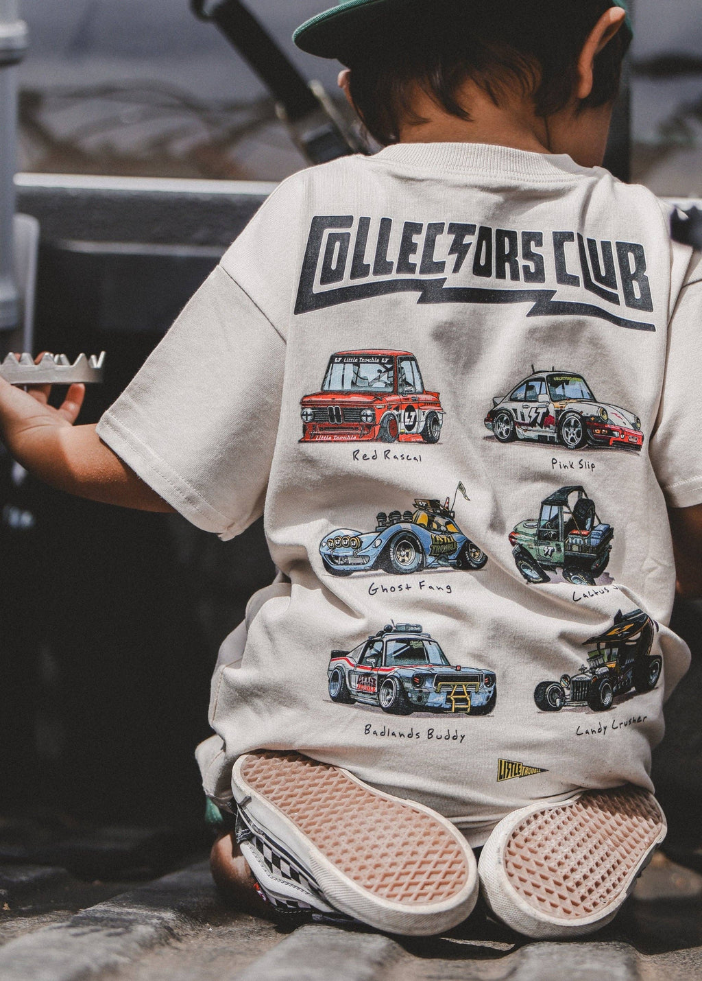 Collectors Club T-Shirt Beige LITTLE TROUBLE
