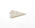 Girlhood Shelf Sign, Kids Nursery Room Decor, Baby Wall Sign