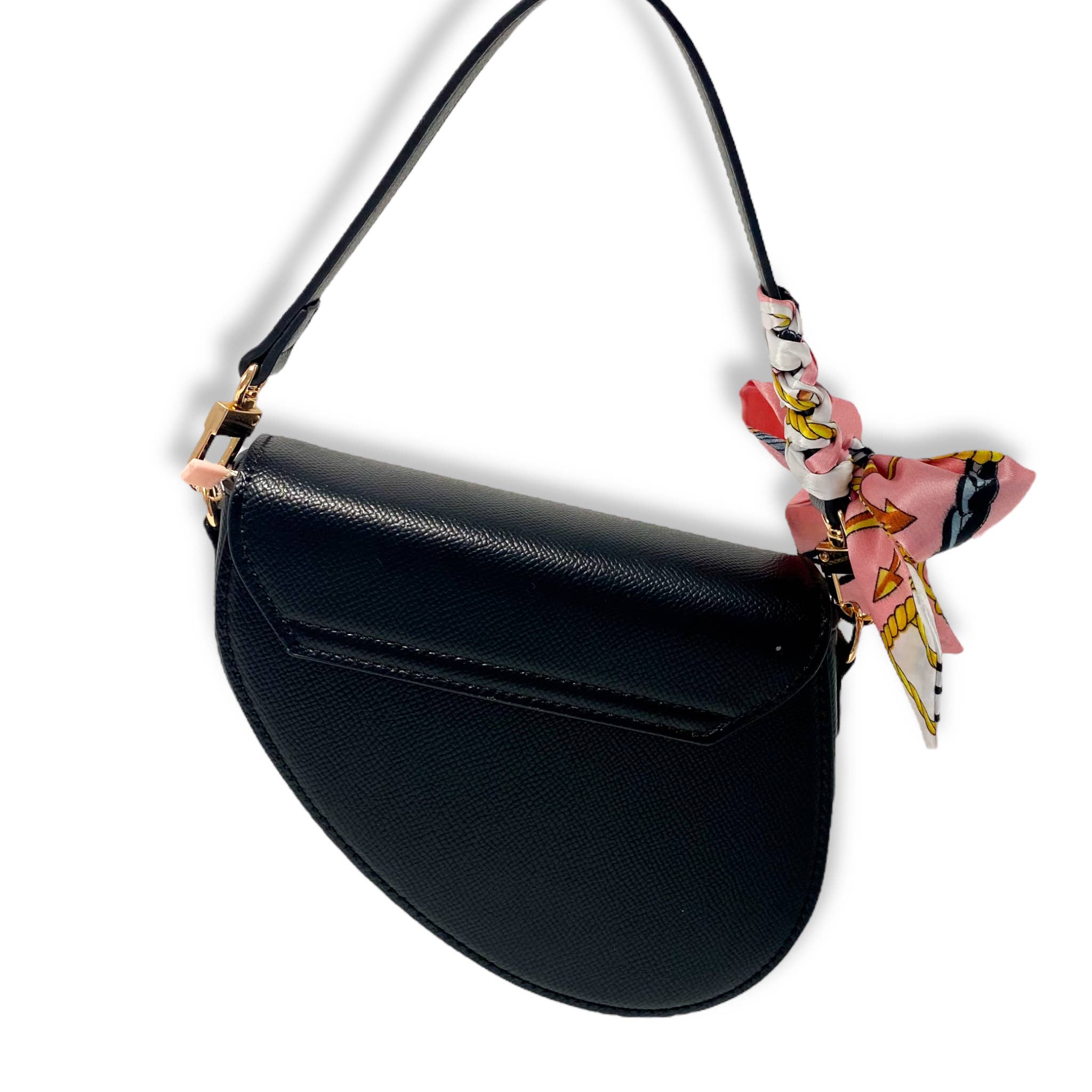 B1309 & B1342 Saddle Purse w/ Scarf (6 Colors)