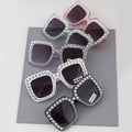 KIDS Blinged Out Thick Framed Square Sunglasses