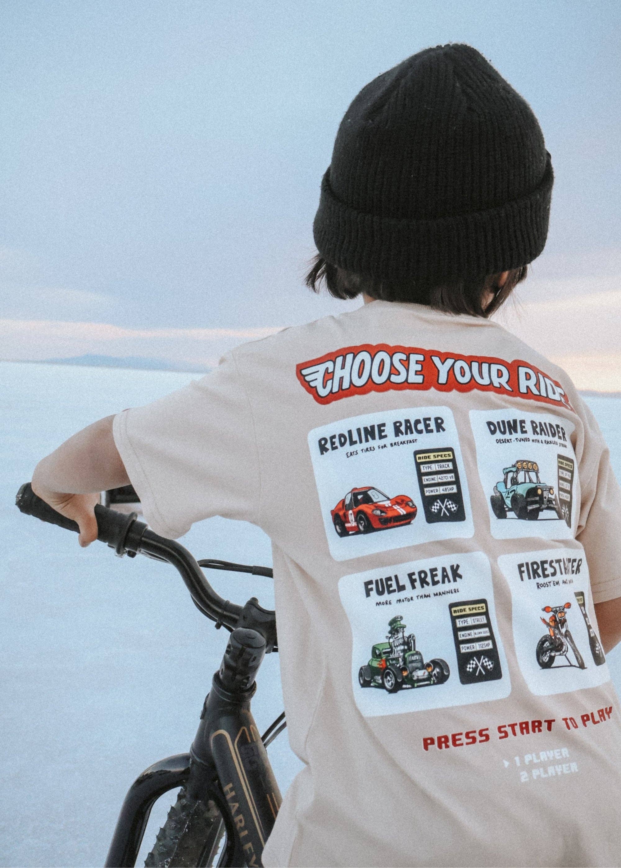 Race Me T-Shirt LITTLE TROUBLE