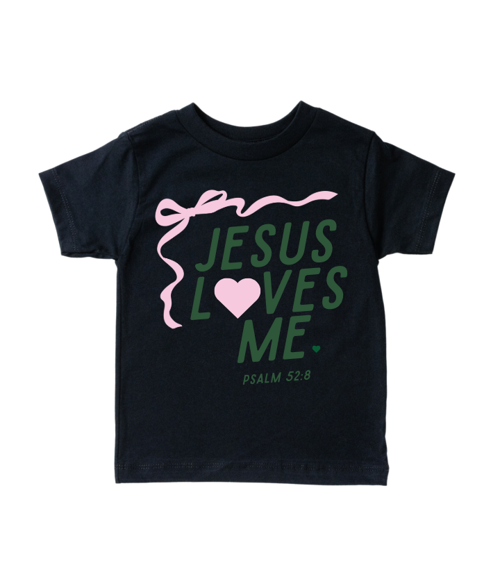 "Jesus Loves Me" Ribbon Tee