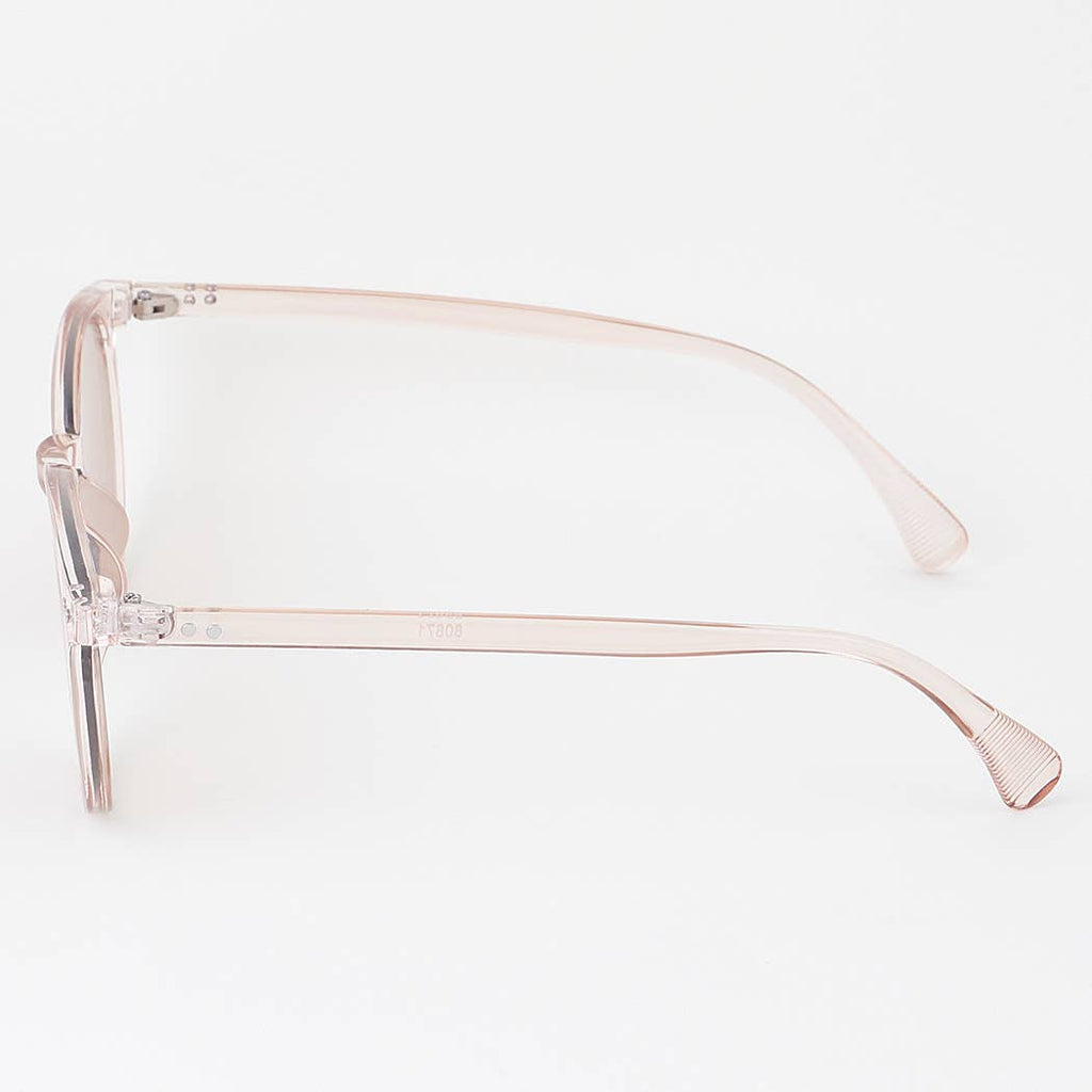 Bolted Minimal Round Sunglasses