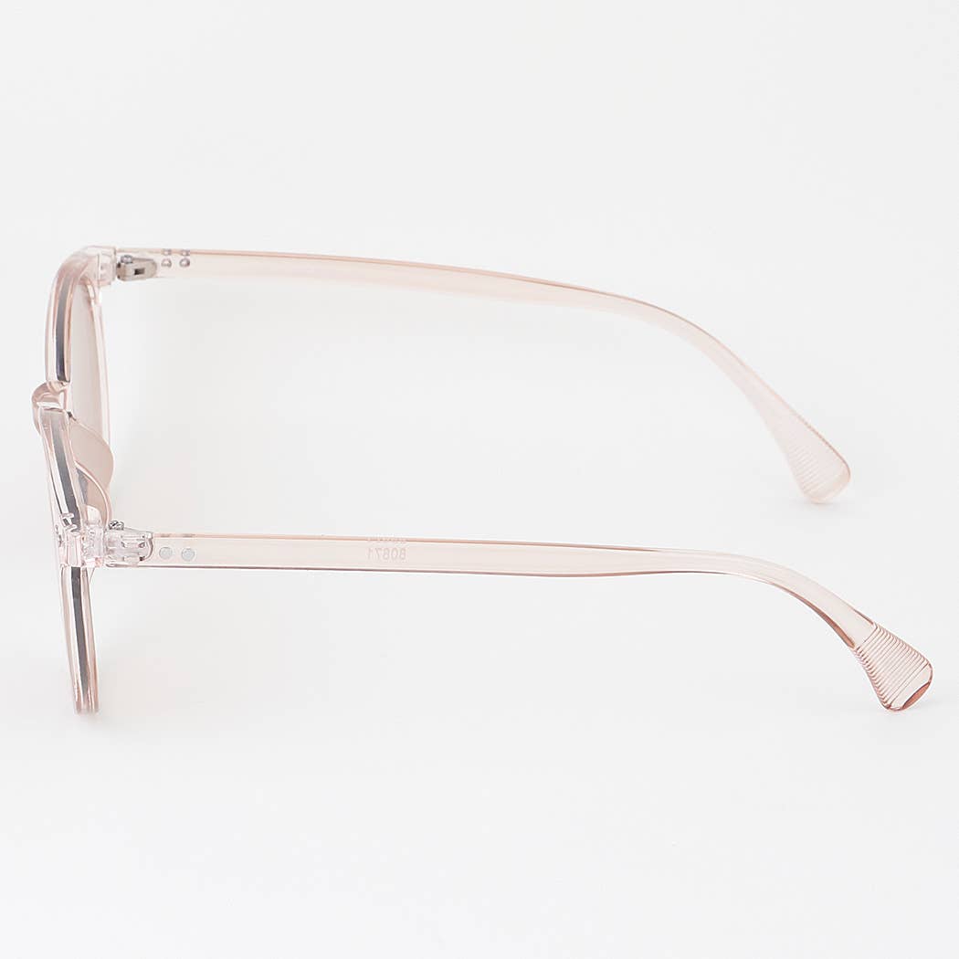 Bolted Minimal Round Sunglasses