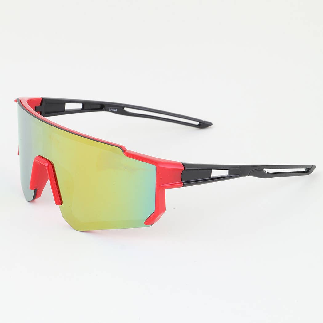 KIDS Two Toned Shield Sunglasses