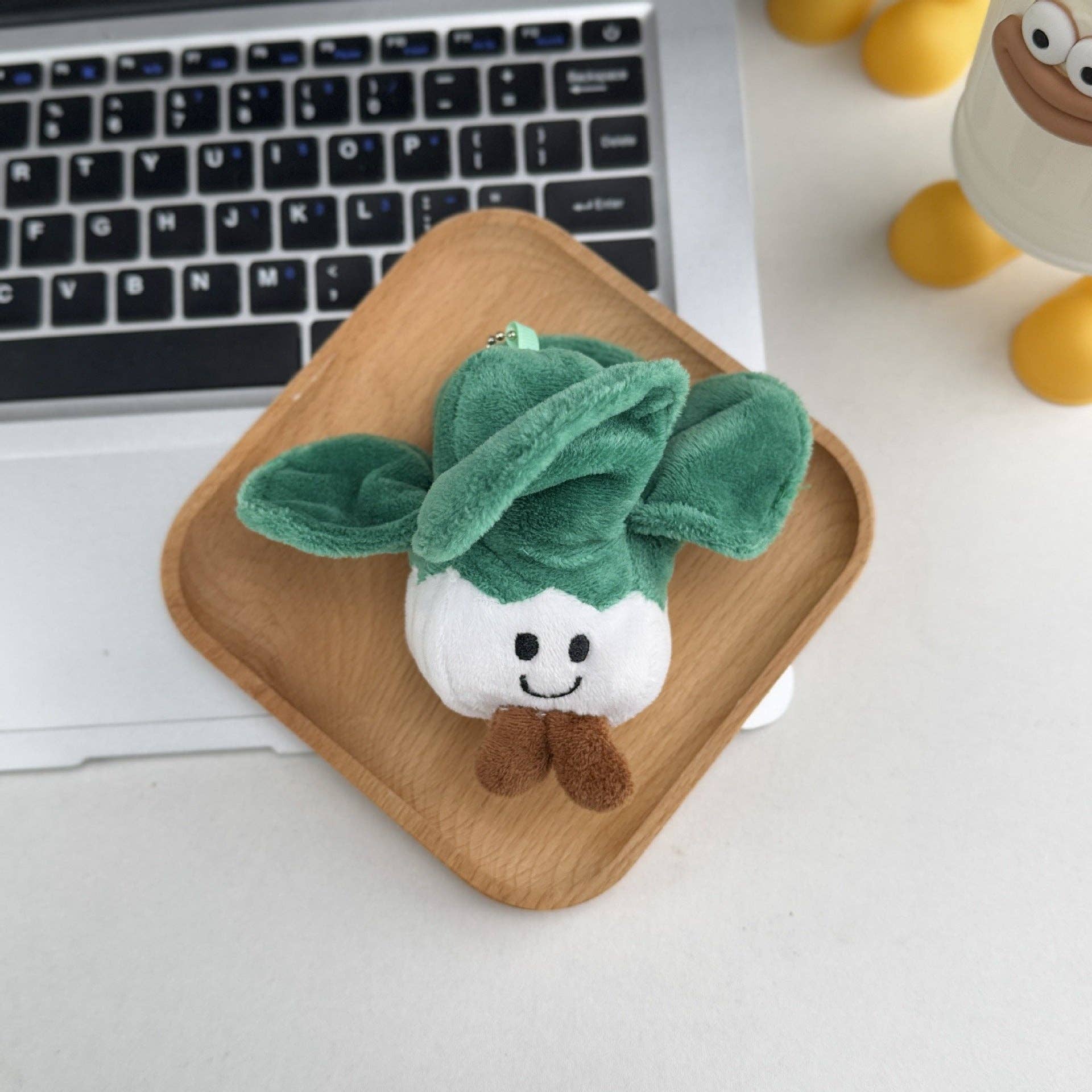 Jellycat Style Cute Food Plush Keychain Fruit Cake Charm