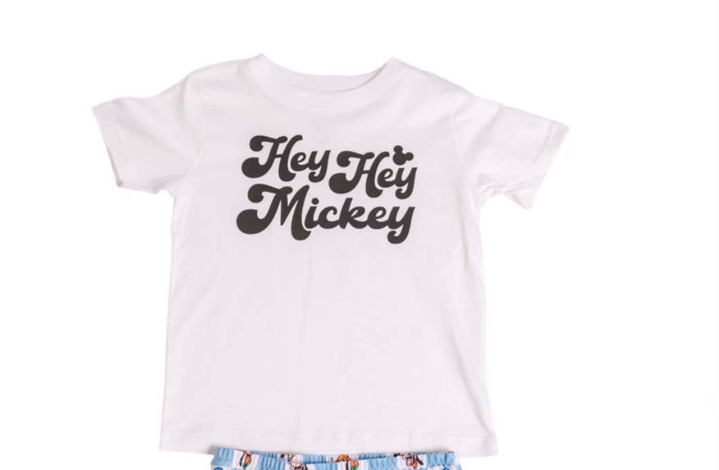Hey hey Mickey t- shirt