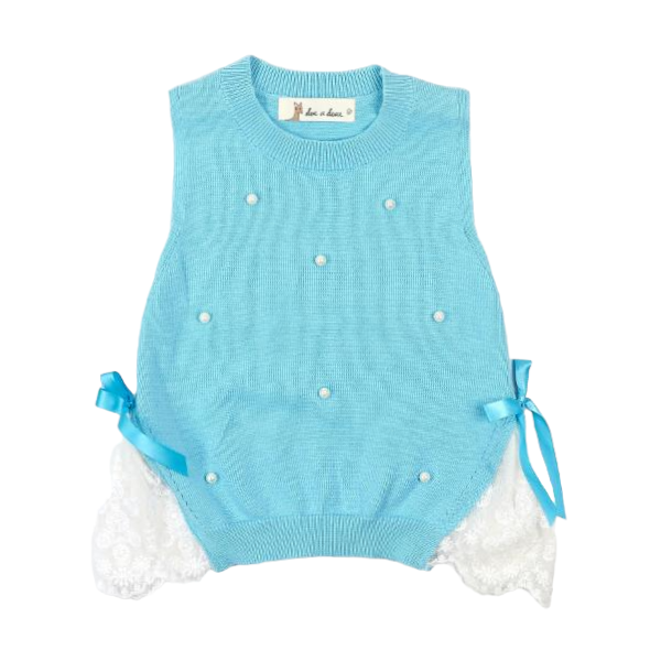 A85 36001 Pearl Stud Seater Vest (2 Colors)
