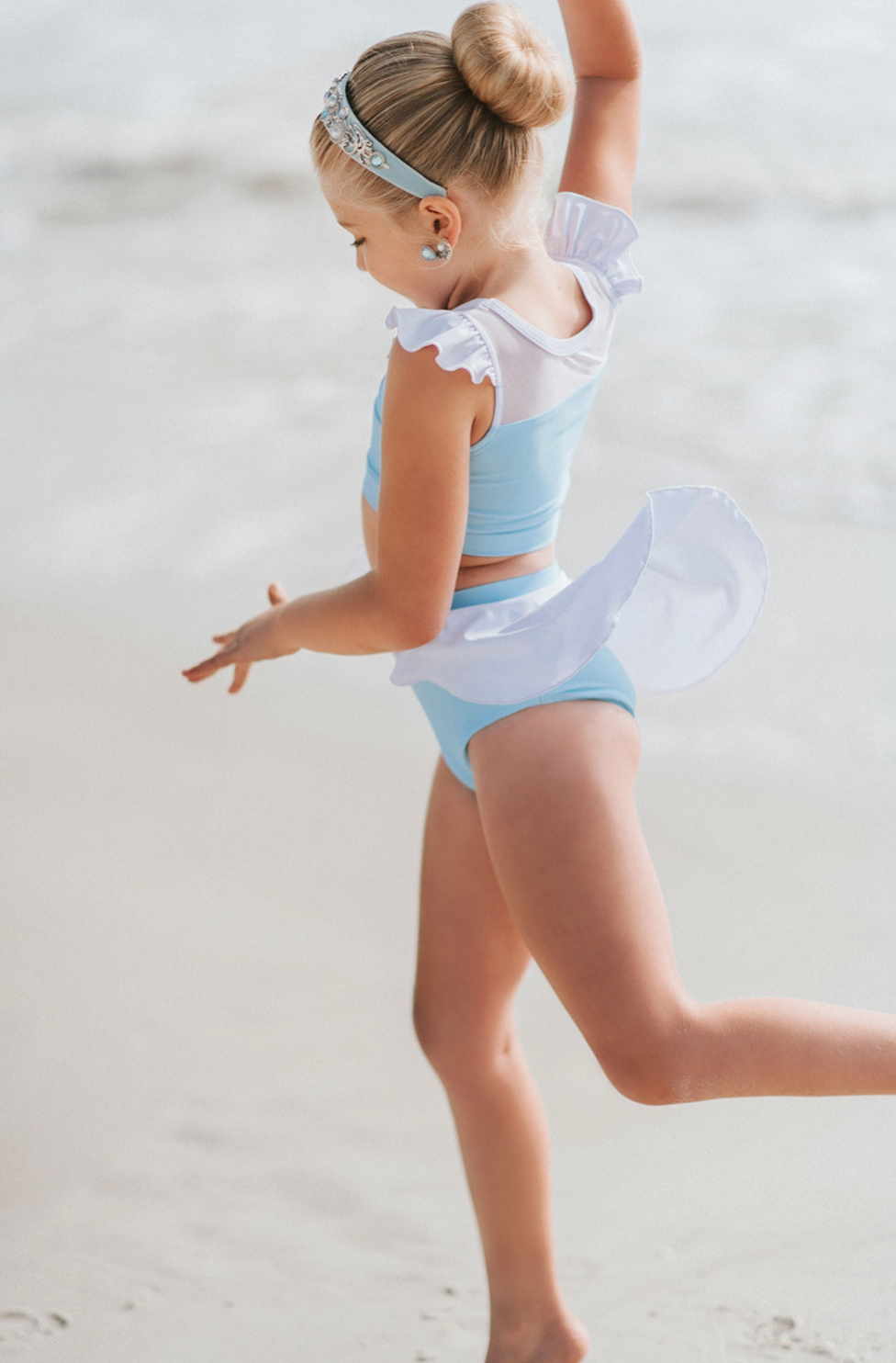 Glass Shoe Princess Two Piece Swimsuit