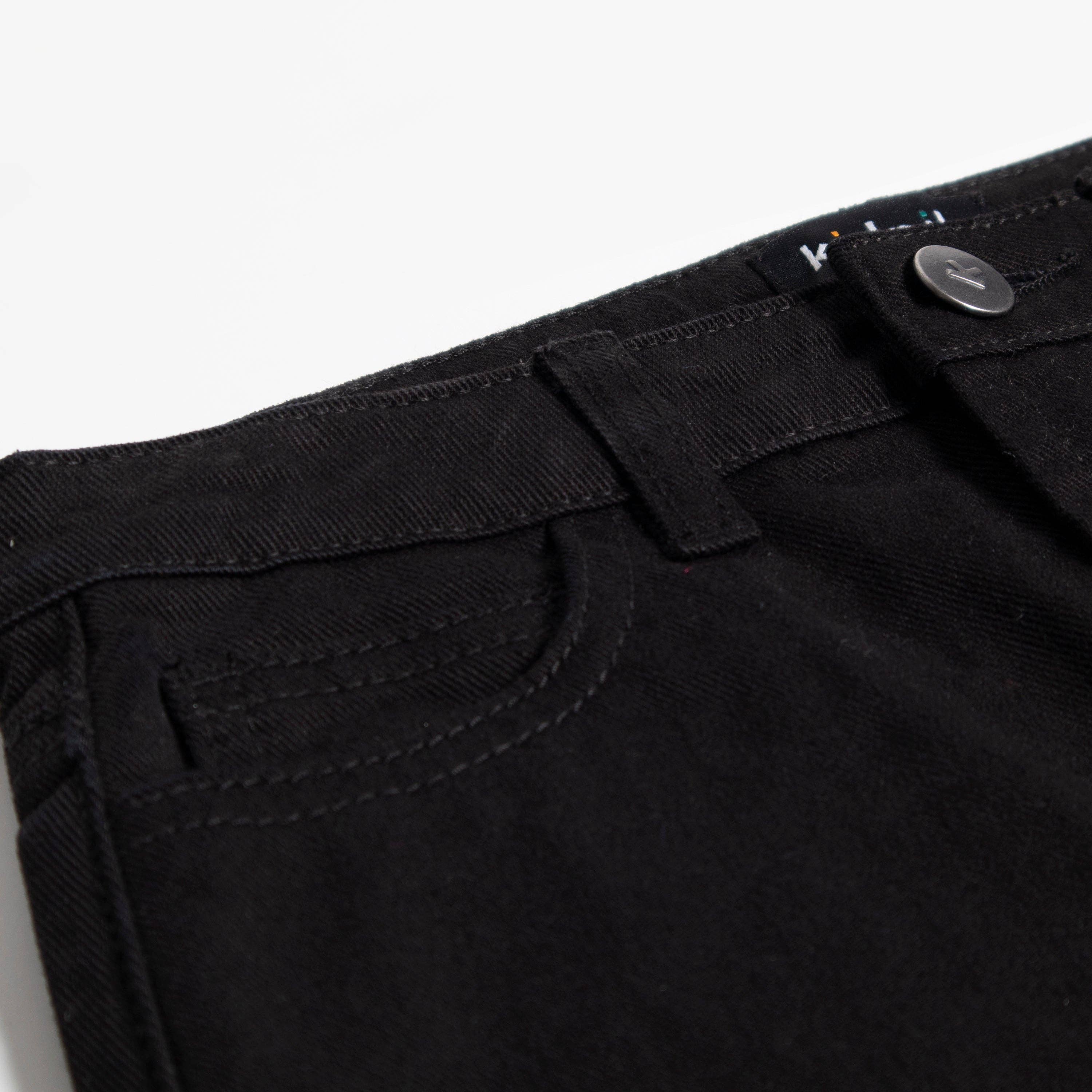 Black Denim Skirt