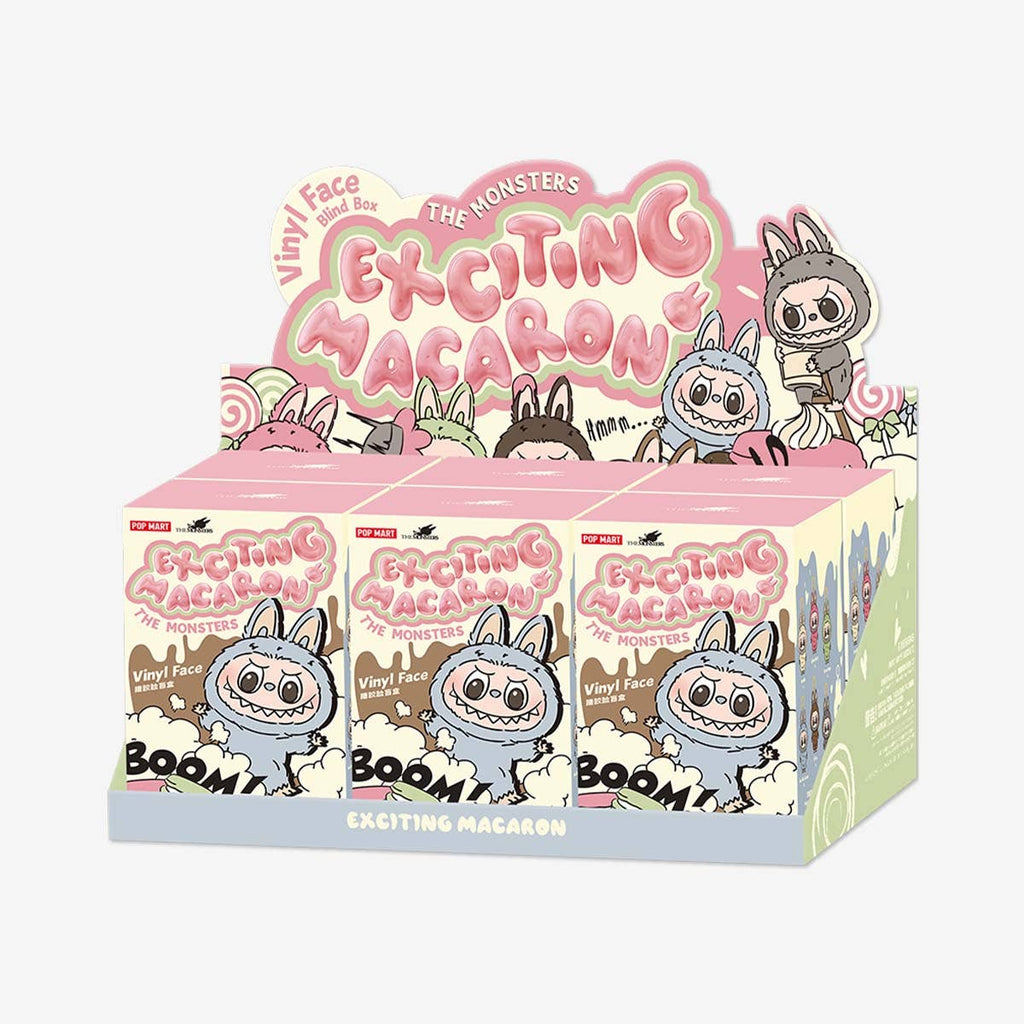 Pop Mart Exciting Macaron Vinyl Plush Pendant Blind Box