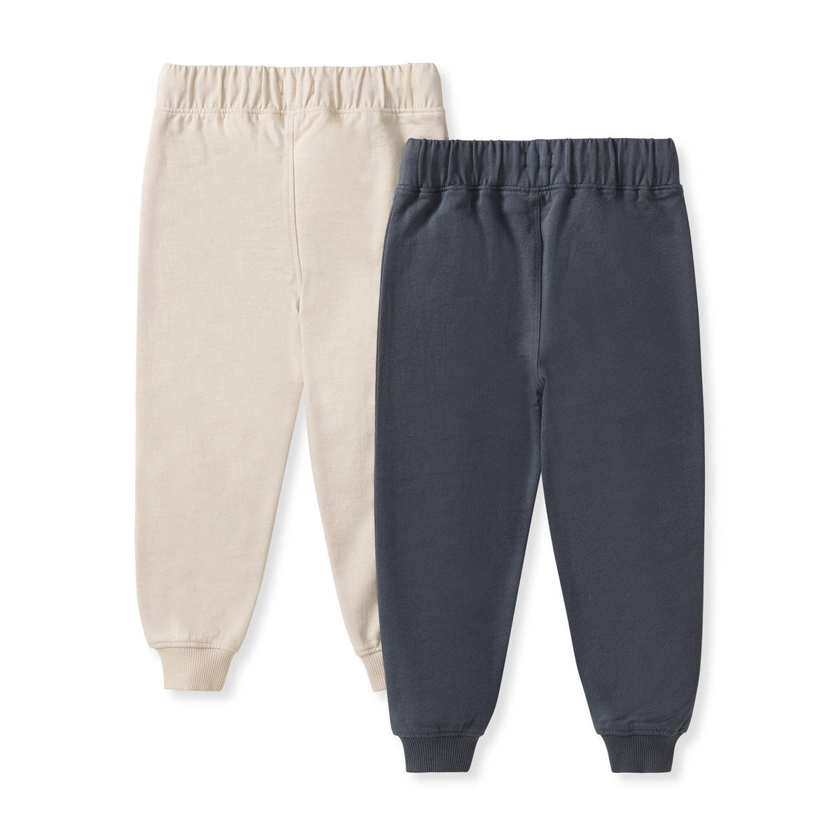 Basic Organic Cotton Boy Joggers 2 Pack