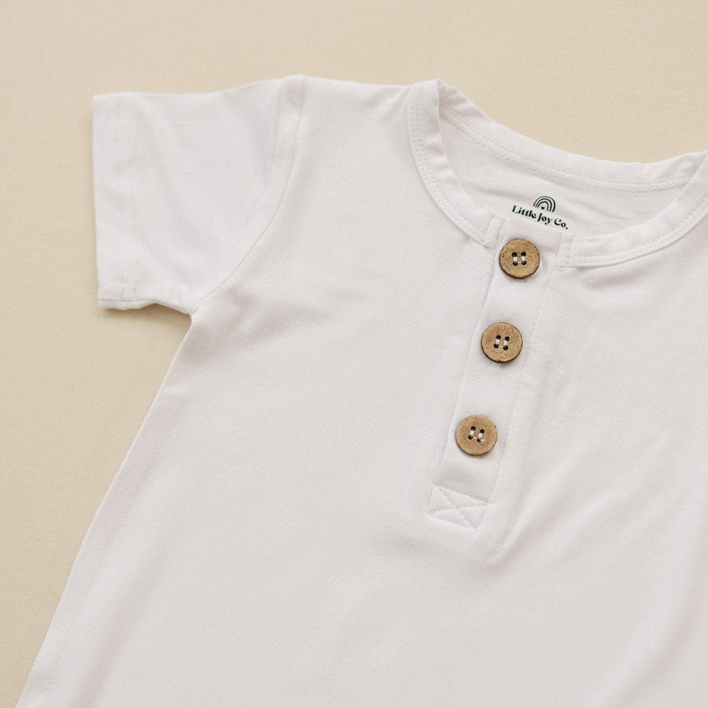 Bamboo Henley Romper