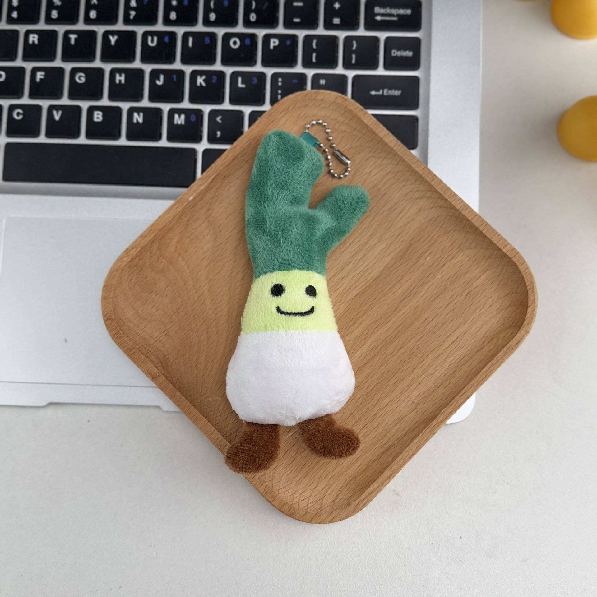Jellycat Style Cute Food Plush Keychain Fruit Cake Charm