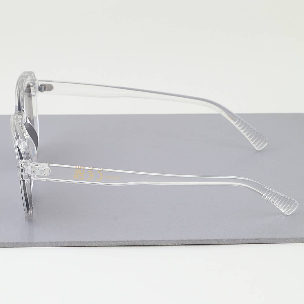 Triple Bolted Wayfarer Sunglasses