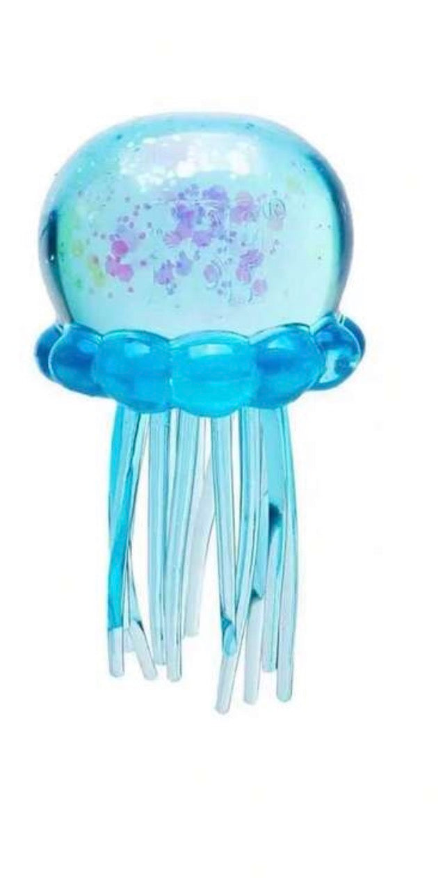 Blue jelly fish squishy