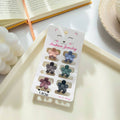 Set of 6 Small Claw Hair Clips, Simple & Chic_CWAHA0386