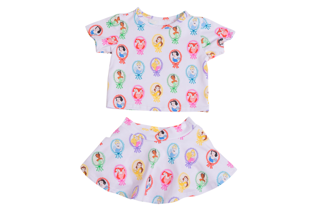 Princess Skirt Set - Soft Twirl Skirt & Top