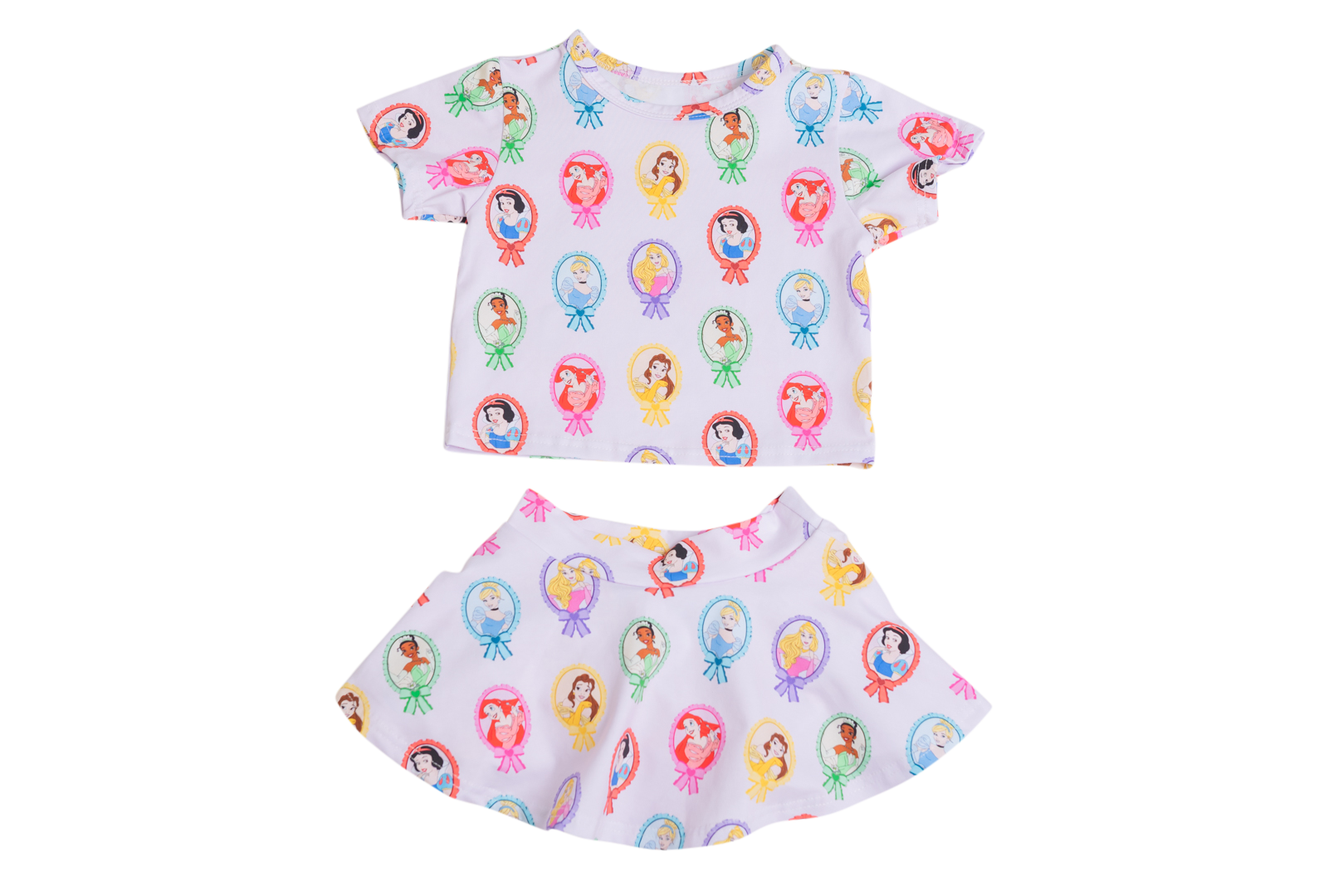 Princess Skirt Set - Soft Twirl Skirt & Top