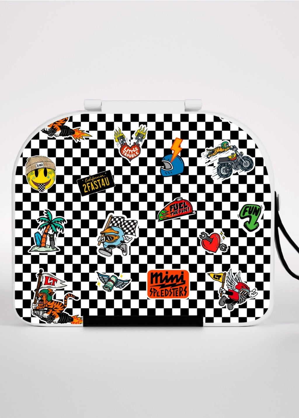 Kid's Checkered Bento Lunch Box