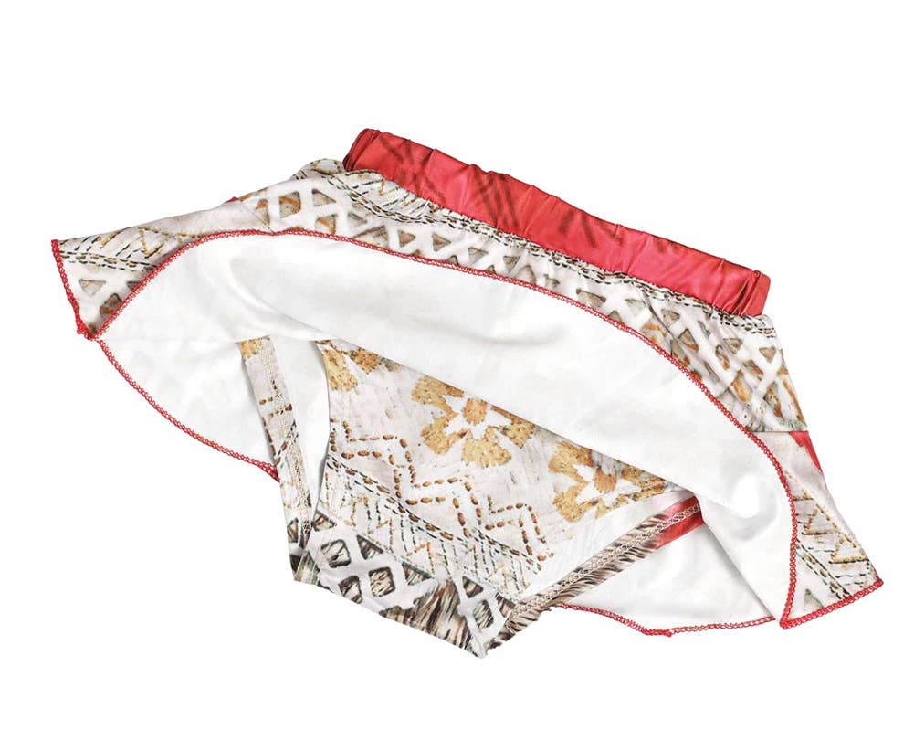 Tribal Flounce Tankini Swimsuit 2pcs Girl Swimwear Set