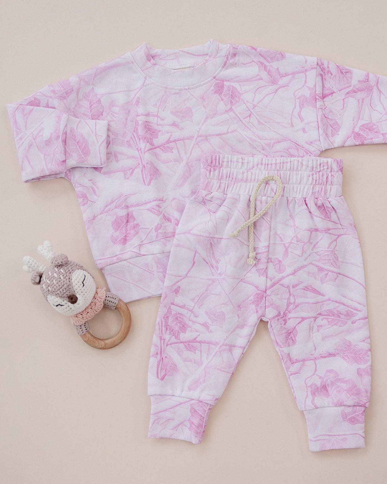 Jogger Set | Pink Camo