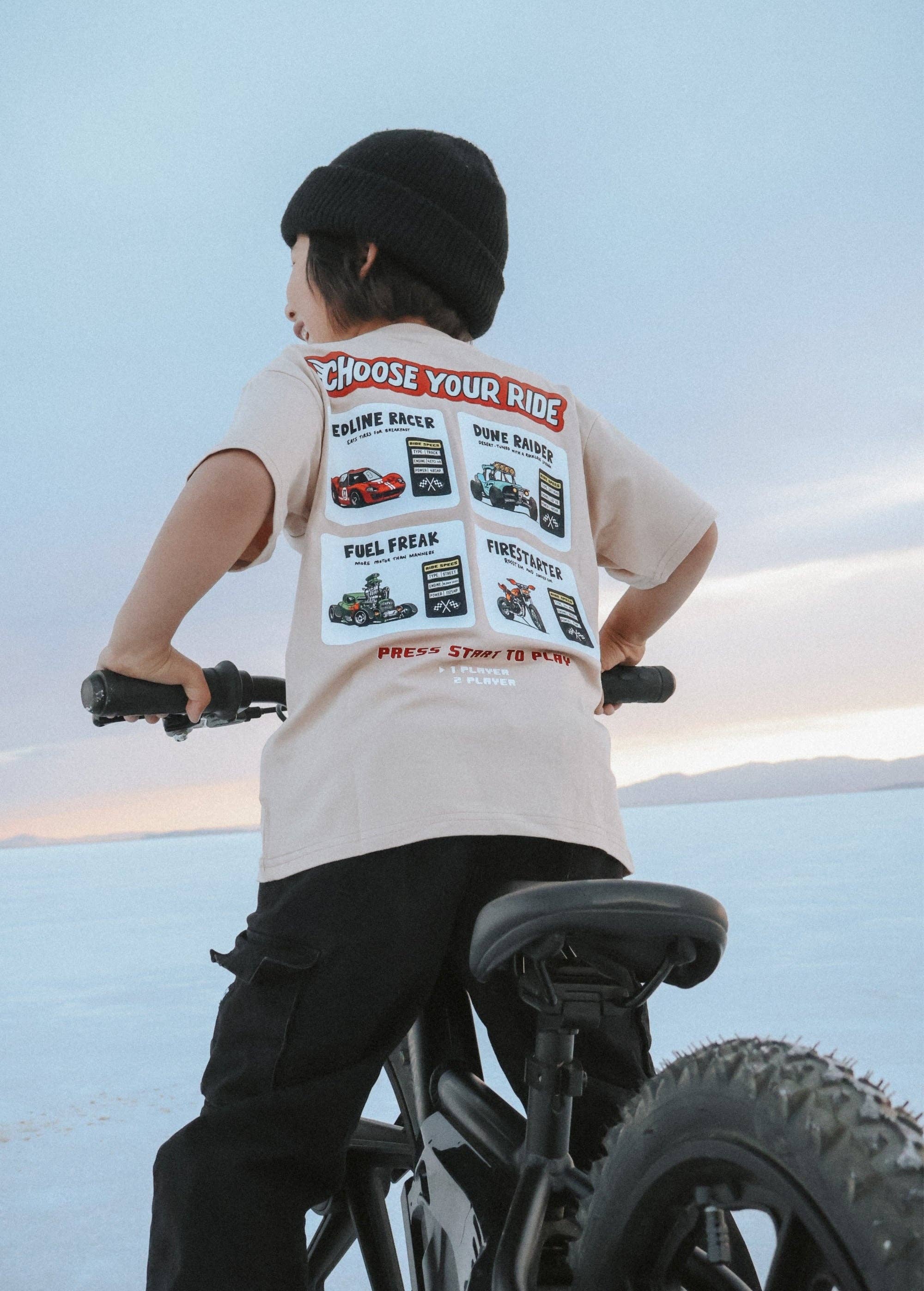 Race Me T-Shirt LITTLE TROUBLE
