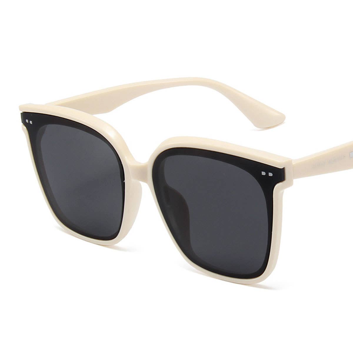 RETRO SUNSCREEN BIG FRAME THIN SUNGLASSES_CWASG052