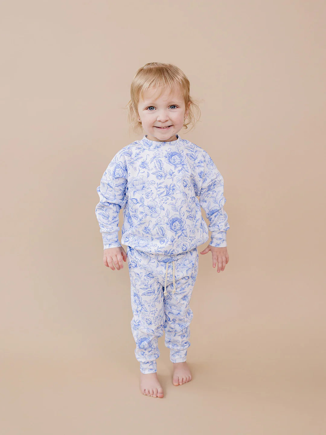 Floral jogger set. Lucky panda kids 2 pc set