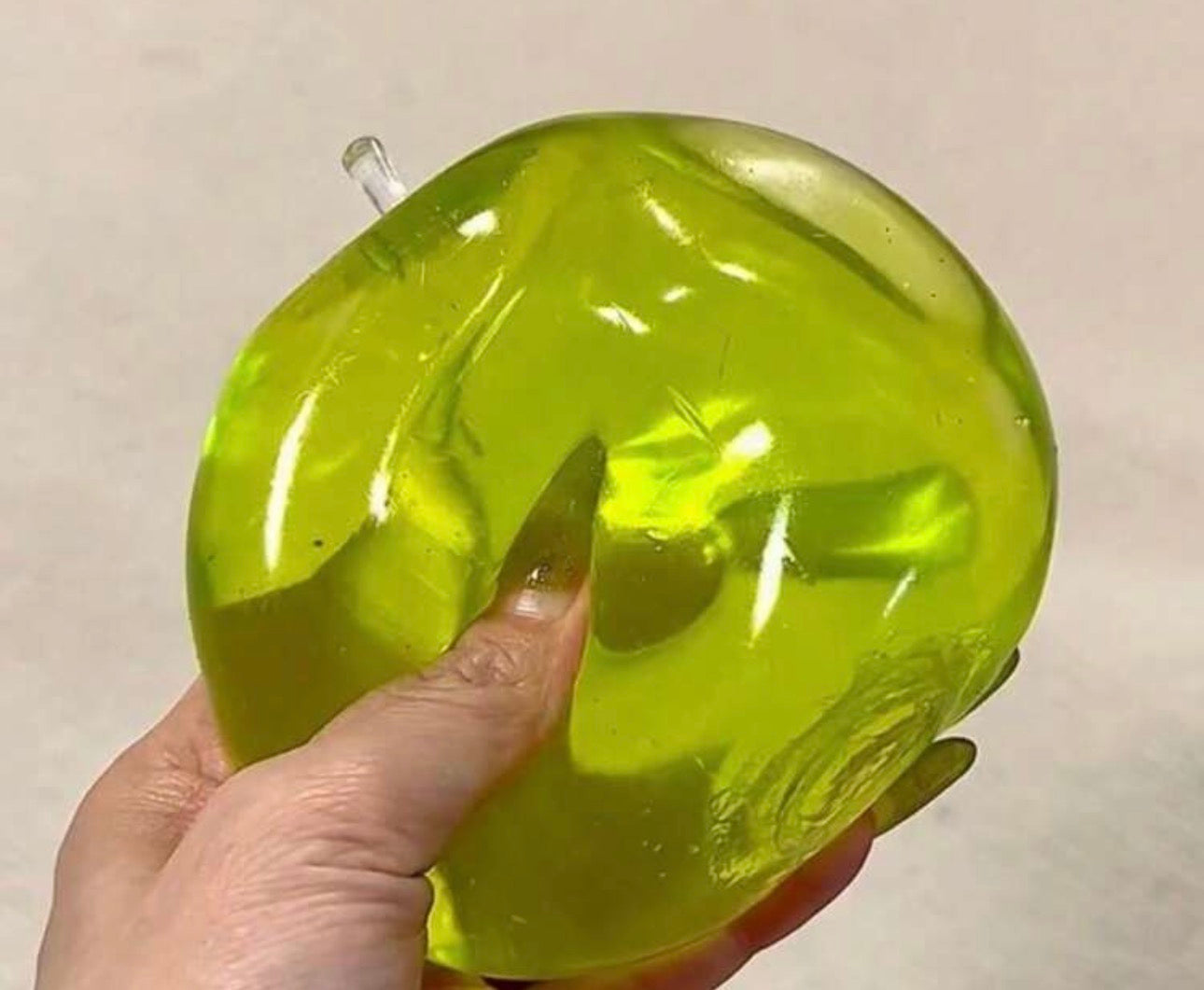 Green apple slow rise squishy